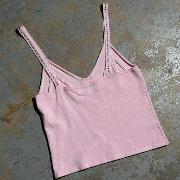 I.AM.GIA Pink Rhinestone Tank - Picture 5 of 5